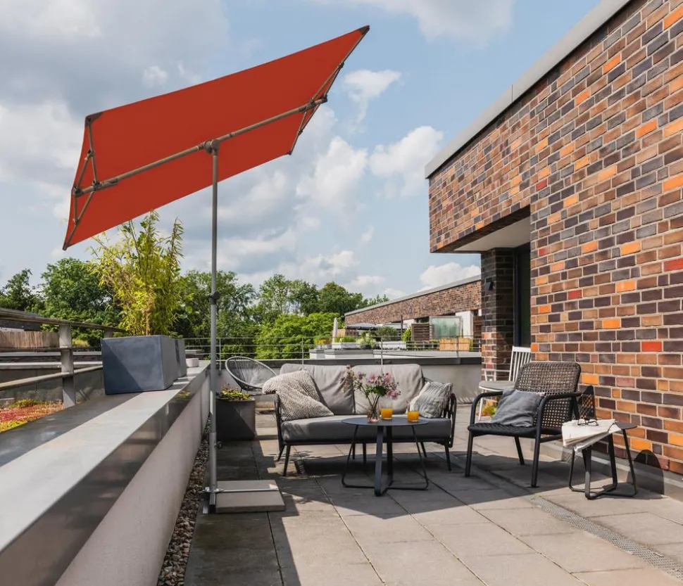 Suncomfort by Glatz Balkonschirm Flex Roof, rechteckig, ca. B195/T140 cm