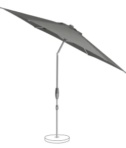 Suncomfort by Glatz Sonnenschirm Shell Turn, rund, ca. Ø300 cm
