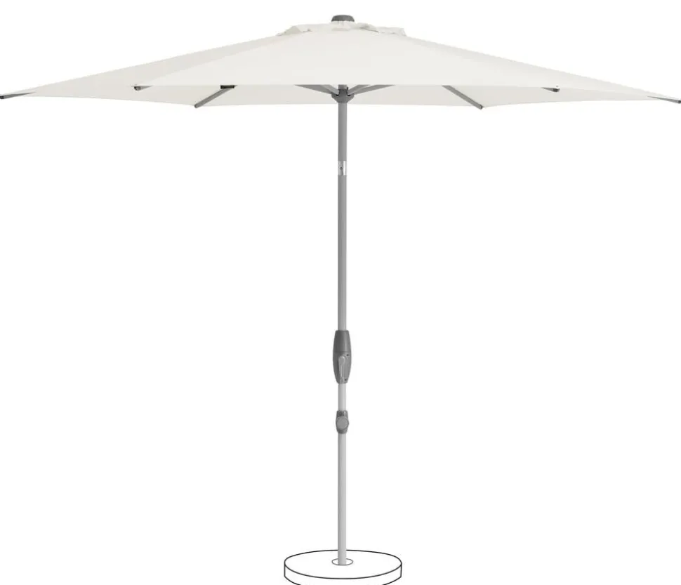 Suncomfort by Glatz Sonnenschirm Shell Turn, rund, ca. Ø300 cm