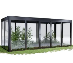 SunElements Gewächshaus SunGarden Infinity, AC Klar