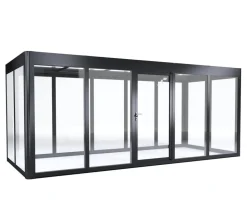 SunElements Gewächshaus SunGarden Infinity, AC Klar