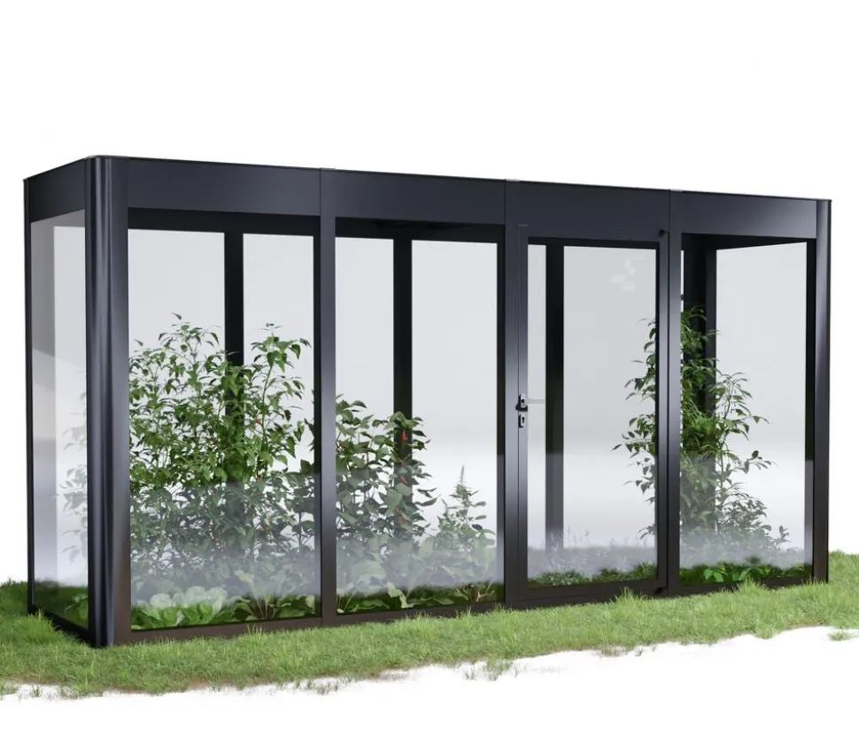 SunElements Gewächshaus SunGarden Infinity, AC Klar