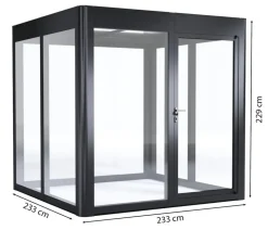 SunElements Gewächshaus SunGarden Infinity, AC Klar