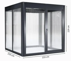 SunElements Gewächshaus SunGarden Select, HKP/AC