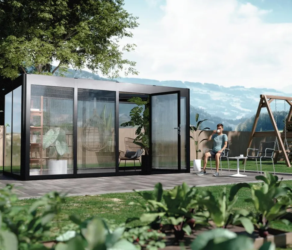 SunElements Gewächshaus SunGarden Select, HKP/AC
