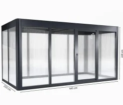 SunElements Gewächshaus SunGarden Select, HKP/AC