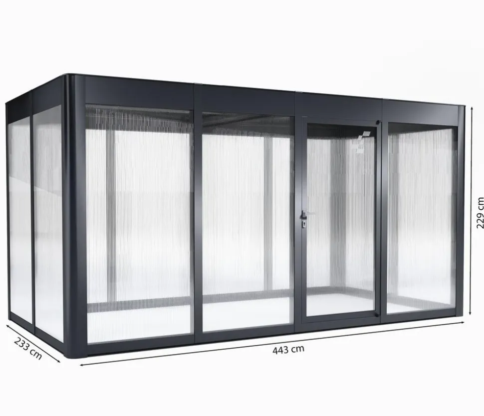 SunElements Gewächshaus SunGarden Select, HKP/AC
