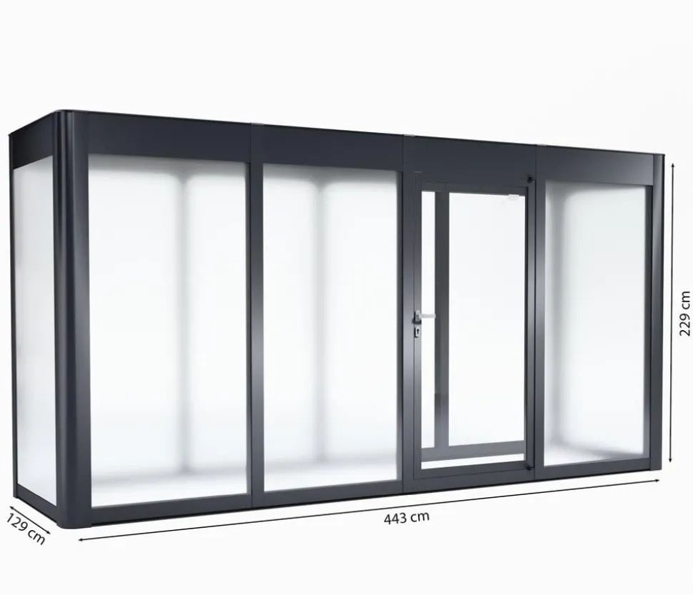 SunElements Gewächshaus SunGarden Deluxe, ESG/AC