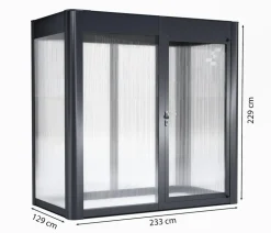 SunElements Gewächshaus SunGarden Select, HKP/AC