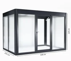 SunElements Gewächshaus SunGarden Deluxe, ESG/AC