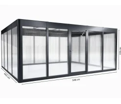 SunElements Gewächshaus SunGarden Select, HKP/AC
