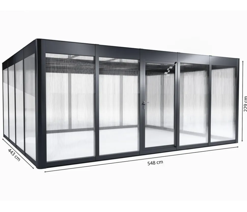 SunElements Gewächshaus SunGarden Select, HKP/AC