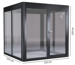 SunElements Gewächshaus SunGarden Power, AC/DGM 5%