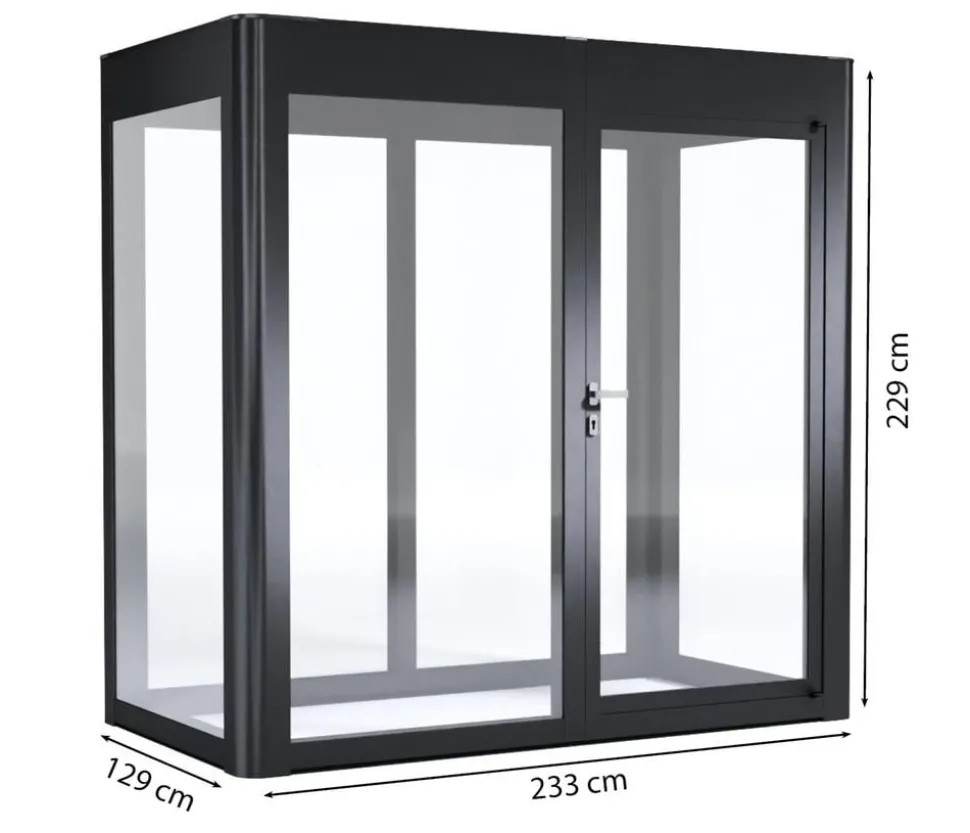 SunElements Gewächshaus SunGarden Energy, AC/DGM 40 %
