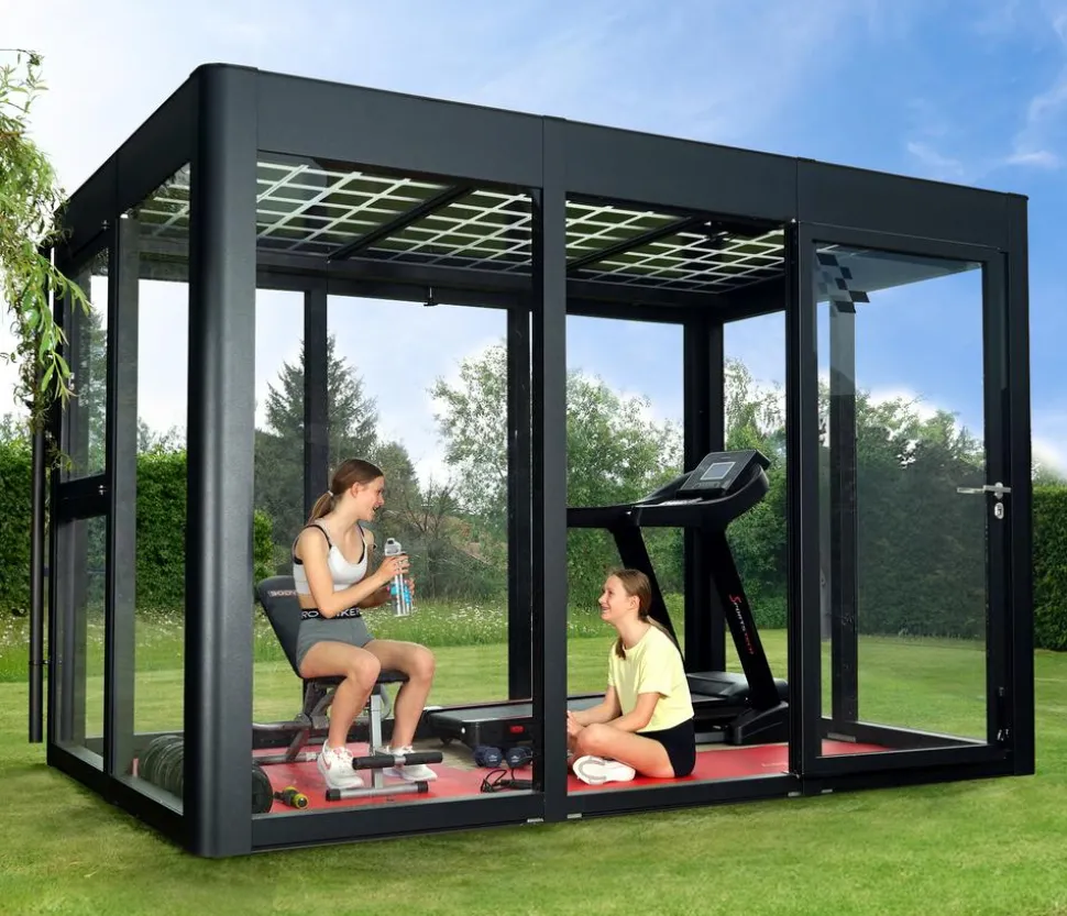 SunElements Gewächshaus SunGarden Energy, AC/DGM 40 %