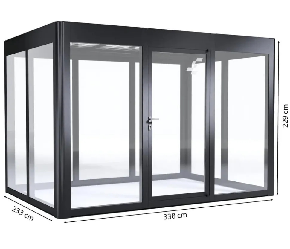 SunElements Gewächshaus SunGarden Energy, AC/DGM 40 %