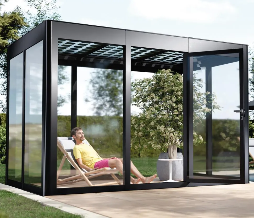 SunElements Gewächshaus SunGarden Energy, AC/DGM 40 %