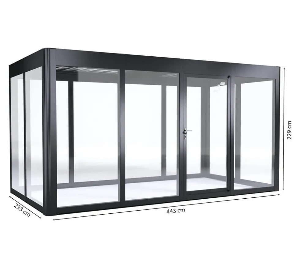 SunElements Gewächshaus SunGarden Energy, AC/DGM 40 %