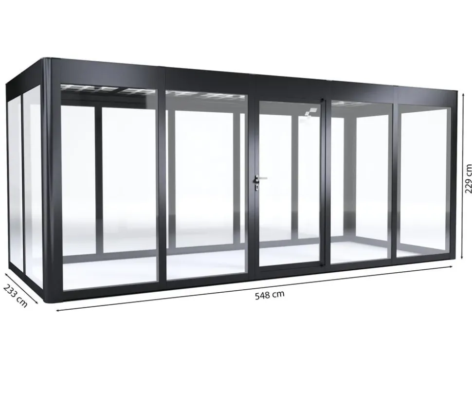 SunElements Gewächshaus SunGarden Energy, AC/DGM 40 %