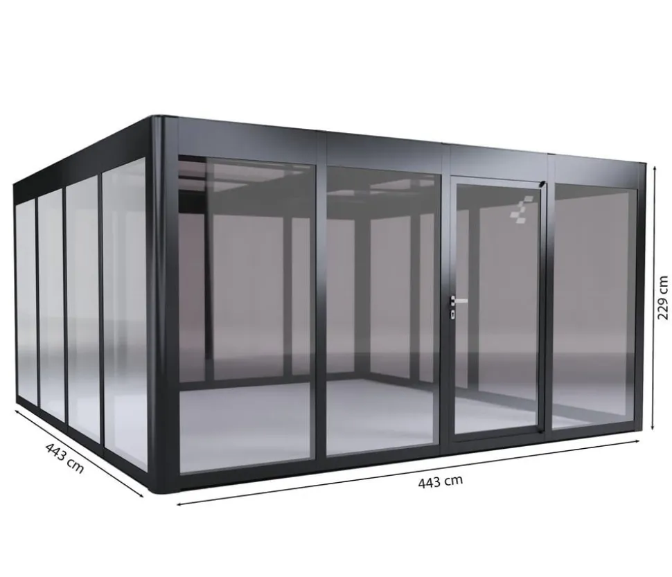 SunElements Gewächshaus SunGarden Power, AC/DGM 5%