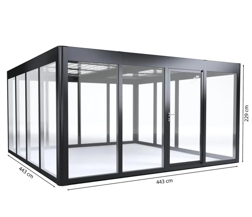 SunElements Gewächshaus SunGarden Energy, AC/DGM 40 %