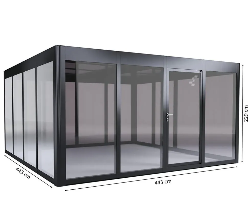 SunElements Gewächshaus SunGarden Power, AC/DGM 5%
