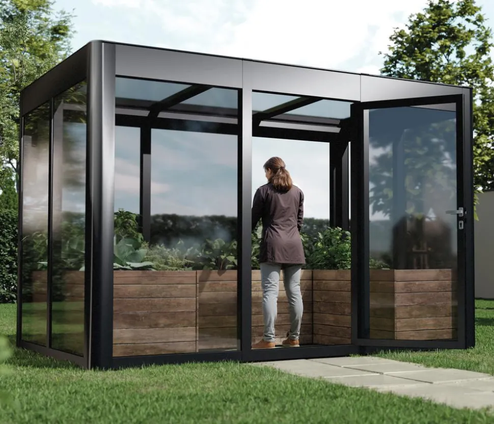 SunElements Gewächshaus SunGarden Modern, AC