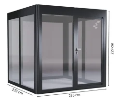 SunElements Gewächshaus SunGarden Modern, AC