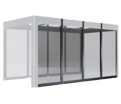 SunElements Seitenelement SunCover Modern getönt