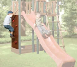 Tabaluga Kletterwand mit 5 Steinen