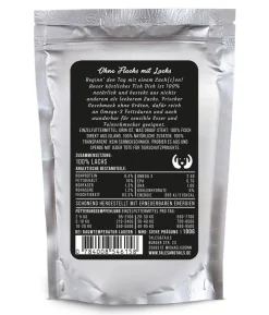Tales & Tails Paté-Nassfutter für Hunde Ohne Flachs mit Lachs, 12 x 100 g
