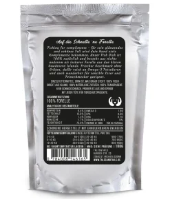 Tales & Tails Paté-Nassfutter für Hunde Ne schnelle Forelle, 12 x 100 g/6 x 300 g