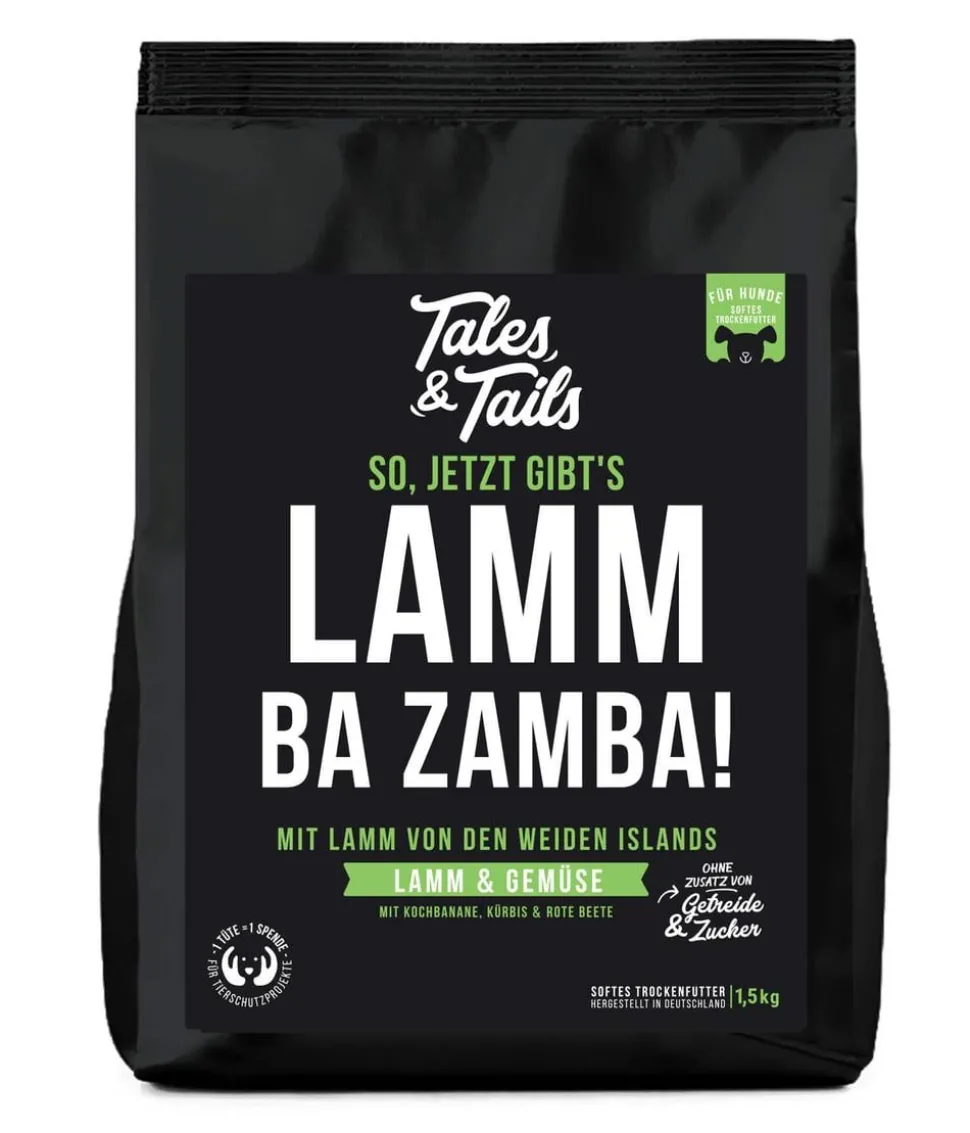 Tales & Tails Soft-Trockenfutter für Hunde LammBa Zamba
