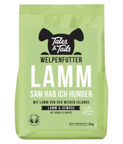 Tales & Tails Trockenfutter für Hunde LammSam hab ich Hunger Welpen