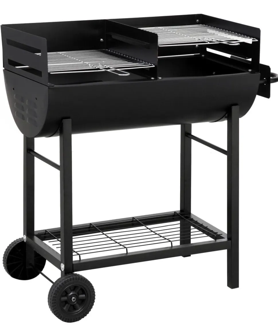 tepro Holzkohle-Grillfass Detroit