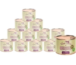 Terra Canis Nassfutter für Hunde Adult Menü, 12 x 200 g