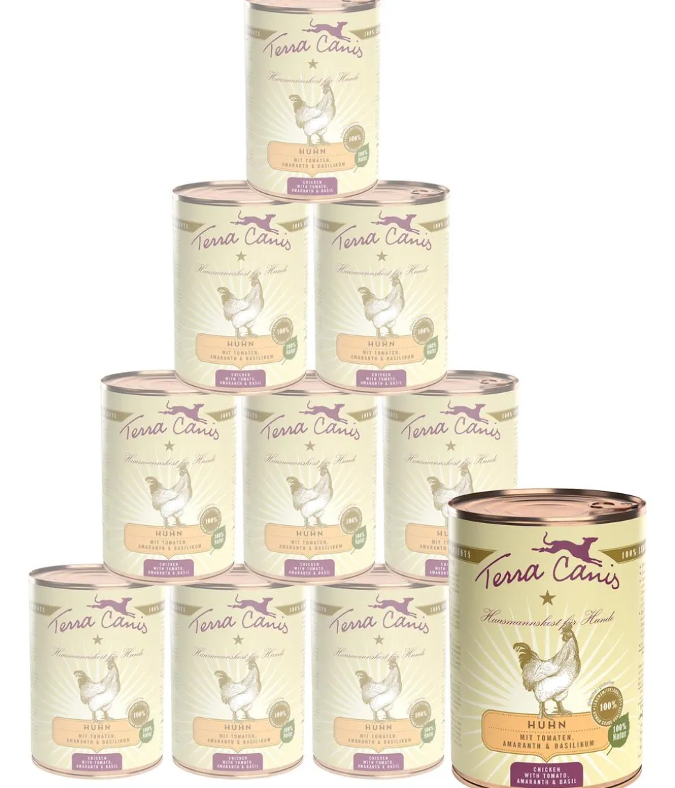 Terra Canis Nassfutter für Hunde Adult Menü, 12 x 400 g