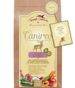 Terra Canis Trockenfutter für Hunde Canireo, Wild