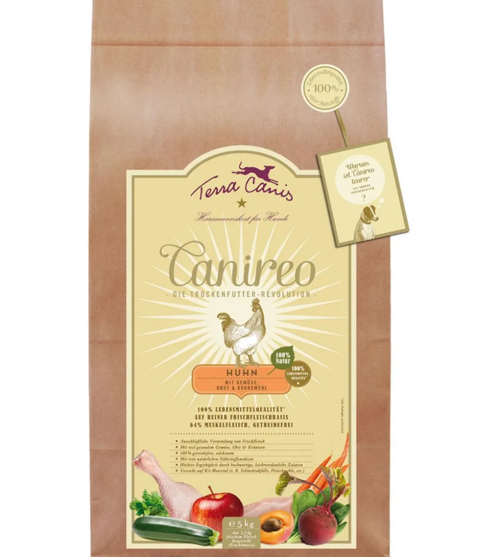 Terra Canis Trockenfutter für Hunde Canireo, Huhn
