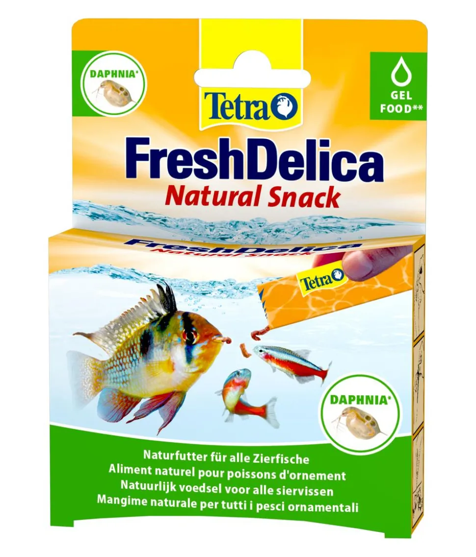 Tetra Fischfutter FreshDelica Daphnia, 48 g