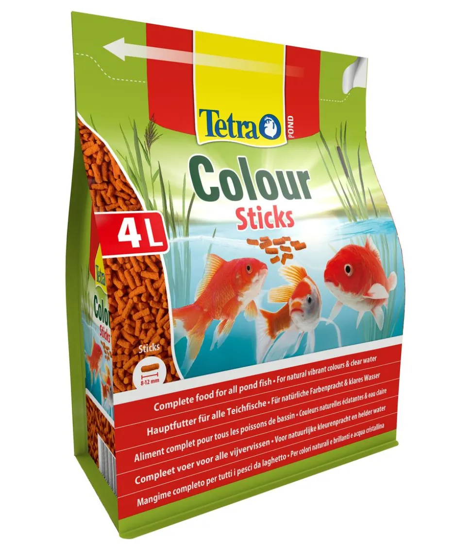 Tetra Pond Colour Sticks, Fischfutter