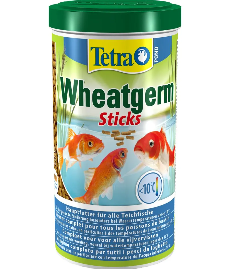 Tetra Pond Wheatgerm Sticks, Fischfutter
