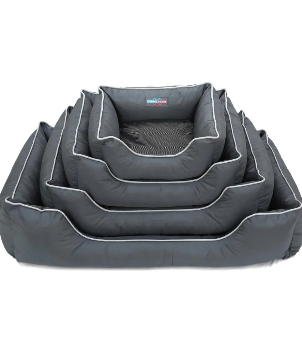 ThermoSwitch® Hundebett Paros Lux, rechteckig