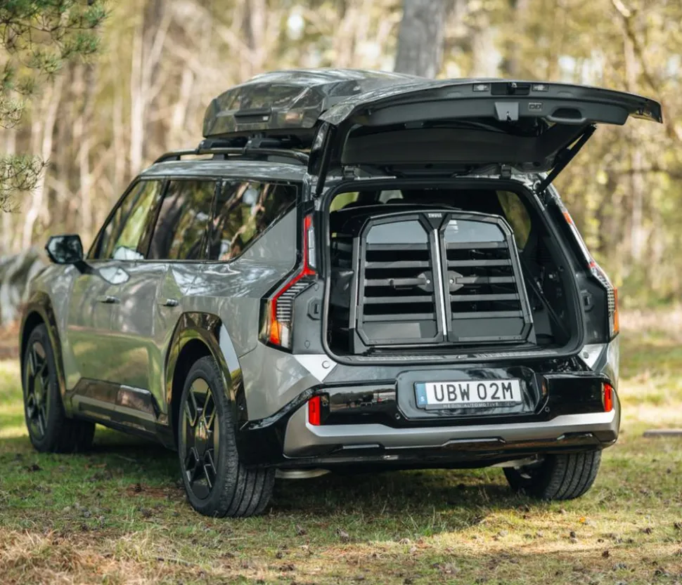 THULE® Allax Double M Hundetransportbox, ca. B93/H65/T77-82 cm
