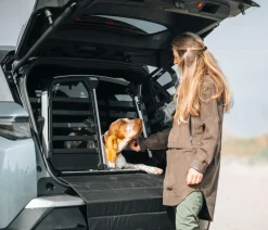 THULE® Allax Double S Hundetransportbox, ca. B90/H58/T72-80 cm
