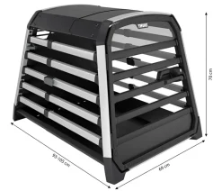 THULE® Allax L Hundetransportbox, ca. B69/H70/T93-105 cm