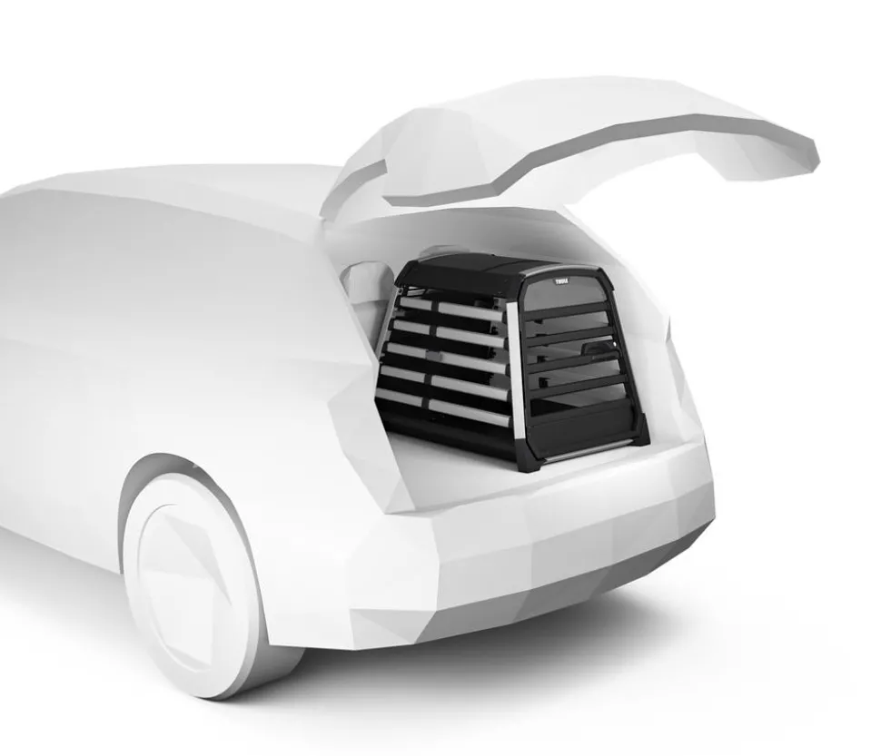 THULE® Allax L Hundetransportbox, ca. B69/H70/T93-105 cm