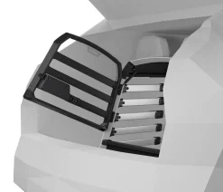 THULE® Allax threshold compatible S Hundetransportbox für Fahrzeuge mit Ladekante, ca. B58/H55/T72-80 cm