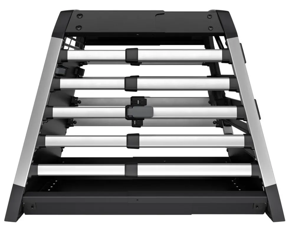 THULE® Allax threshold compatible L Compact Hundetransportbox für Fahrzeuge mit Ladekante, ca. B69/H70/T87-93 cm