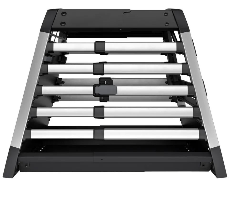 THULE® Allax threshold compatible M Hundetransportbox für Fahrzeuge mit Ladekante, ca. B65/H65/T82-90 cm